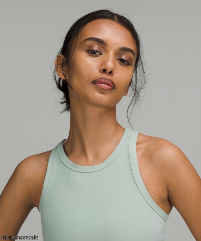 Lululemon Damen DELULU561 | Align Hüftlanges Tanktop Mit Racerback Online Nur Silberblau